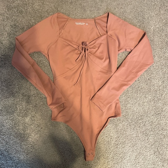 Abercrombie & Fitch Tops - Abercrombie Brown Bodysuit